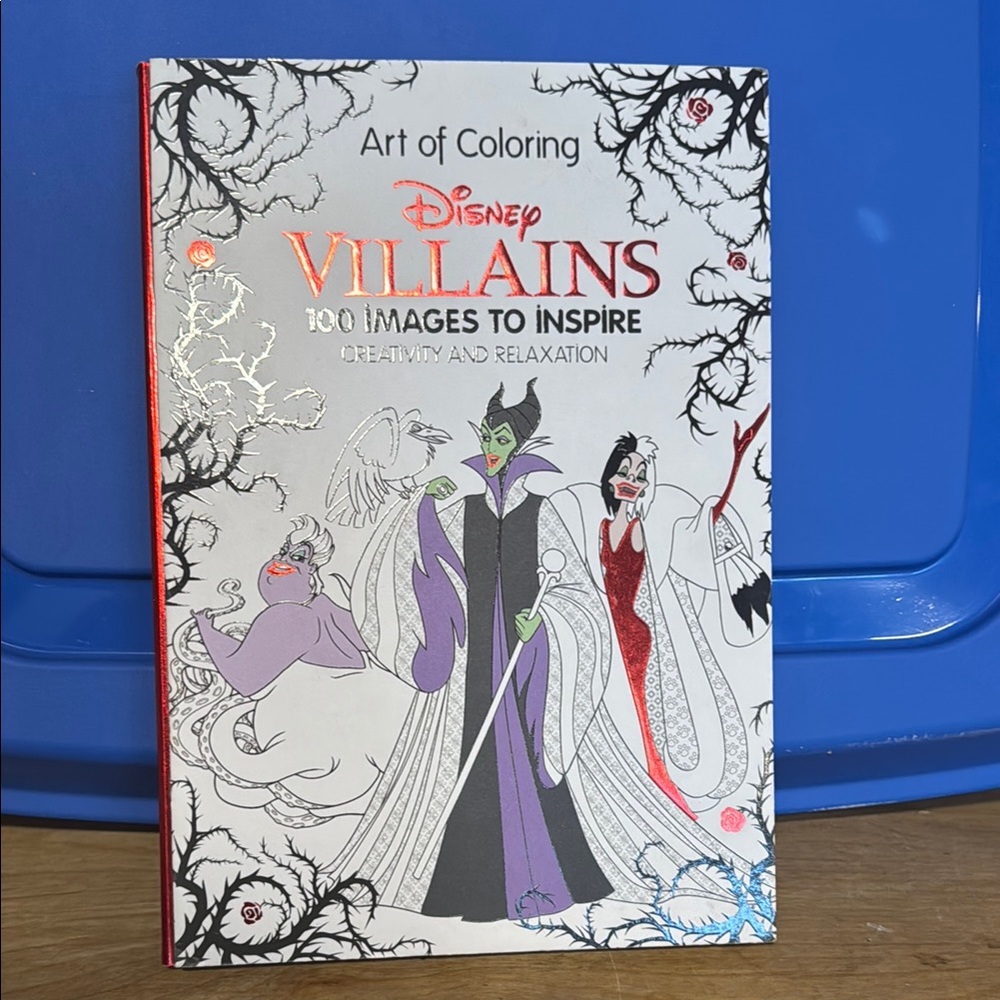 Disney Villains Art of Colouring Book